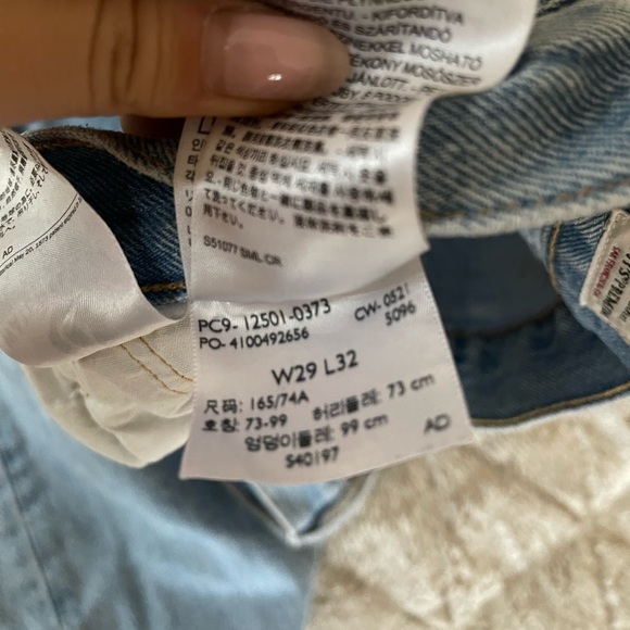 Levi’s Premium 501 Original Fit Women’s Jeans - Picture 3 of 6